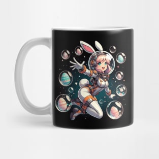 Space Bunny Girl Mug